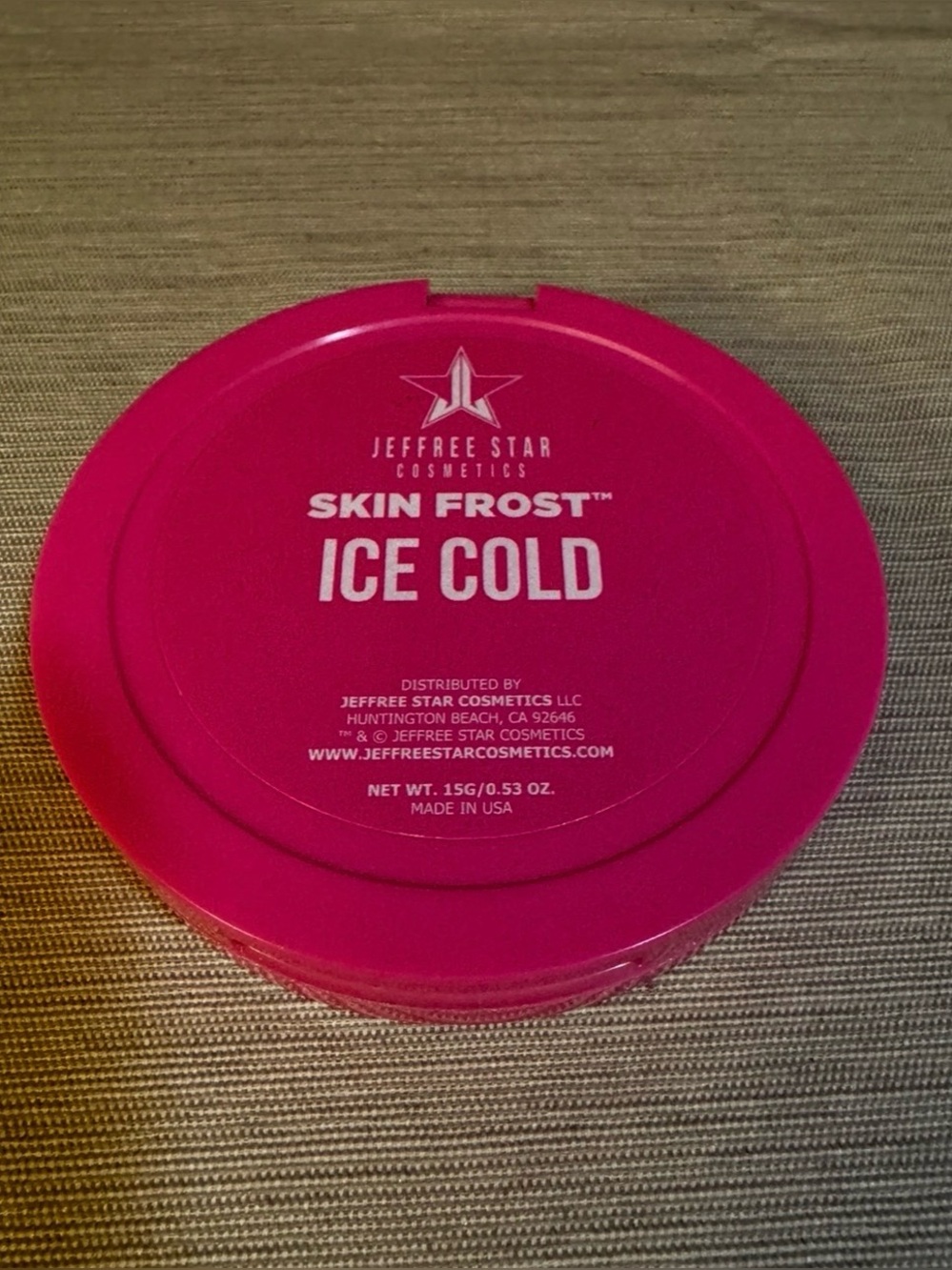❄️Jeffrey Star Skin Frost Highlighter- Ice Cold❄️ Like New!